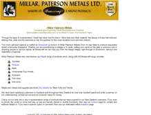 Tablet Screenshot of milpatmetals.co.nz